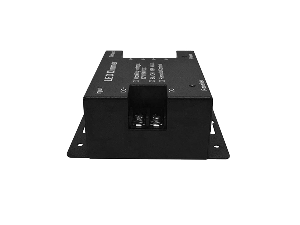 Interruptor Dimmer Pwm Led 12v 24v 18a com Controle Remoto Touch Ajuste Brilho Fita de Luz | S/MARCA