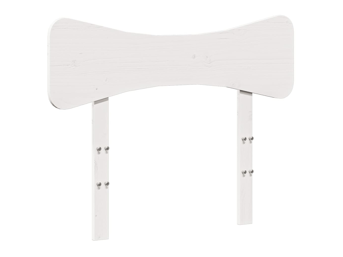 Headboard, Headboards Vidaxl Branco Madeira De Pinho (100 Cm)