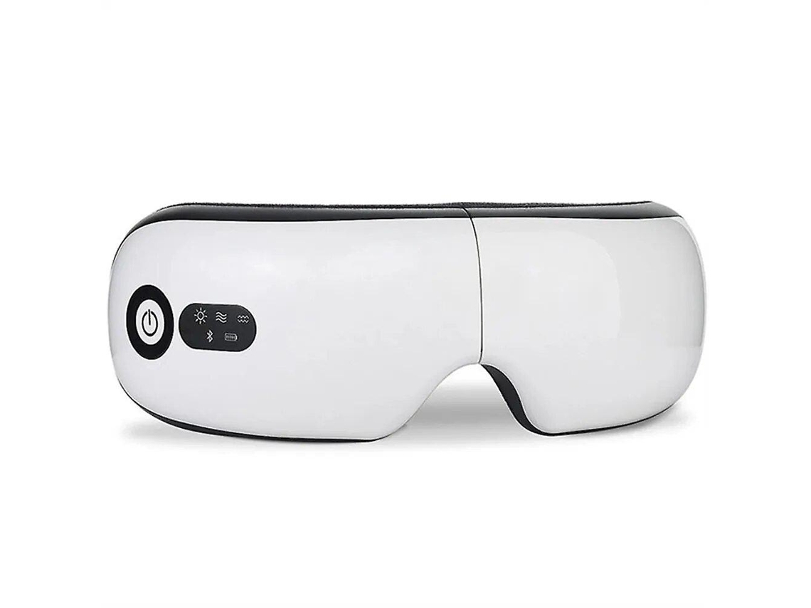 Massageador ocular inteligente com airbag vibratório, dispositivo para cuidados com os olhos com compressões rápidas, Óculos de massagem ocular Bluetooth.