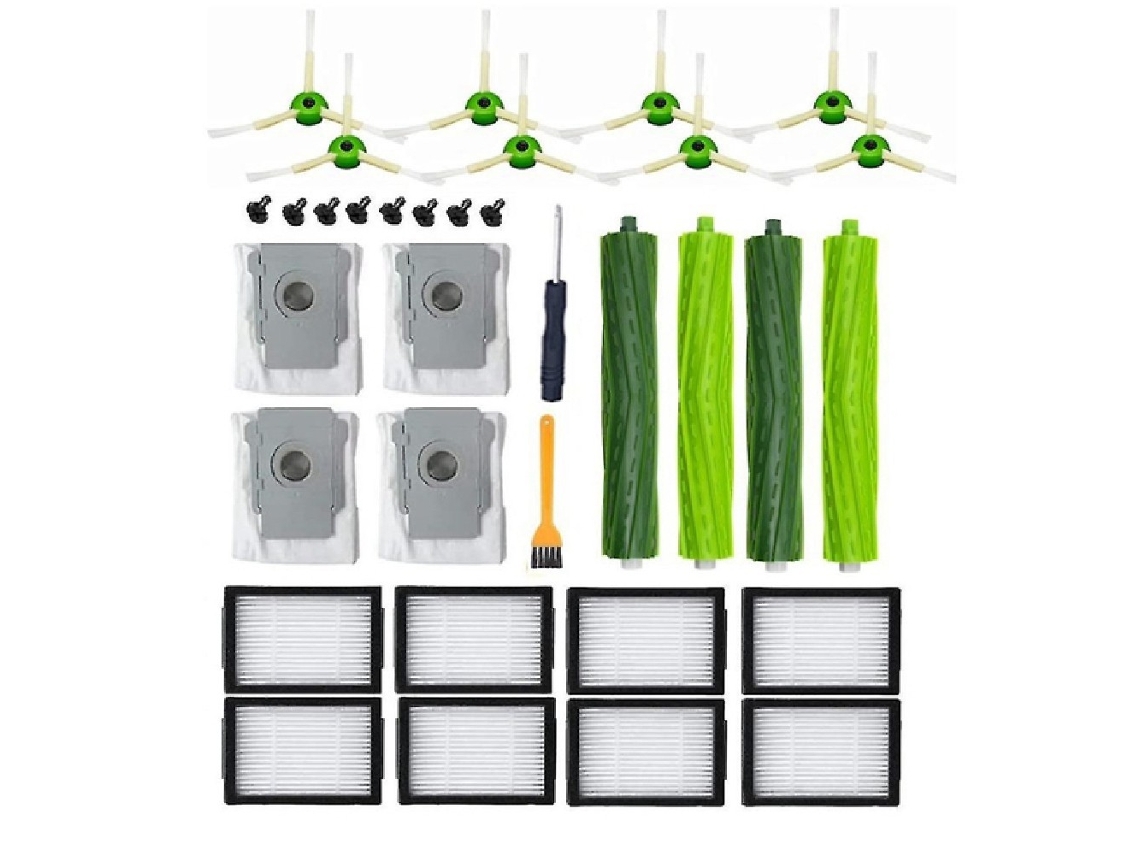 Kit De Substituição Para Irobot Roomba I7 I7+ I3 E5 I4 I6 I8 I8+ Acessórios Para Aspirador Robô Cuich