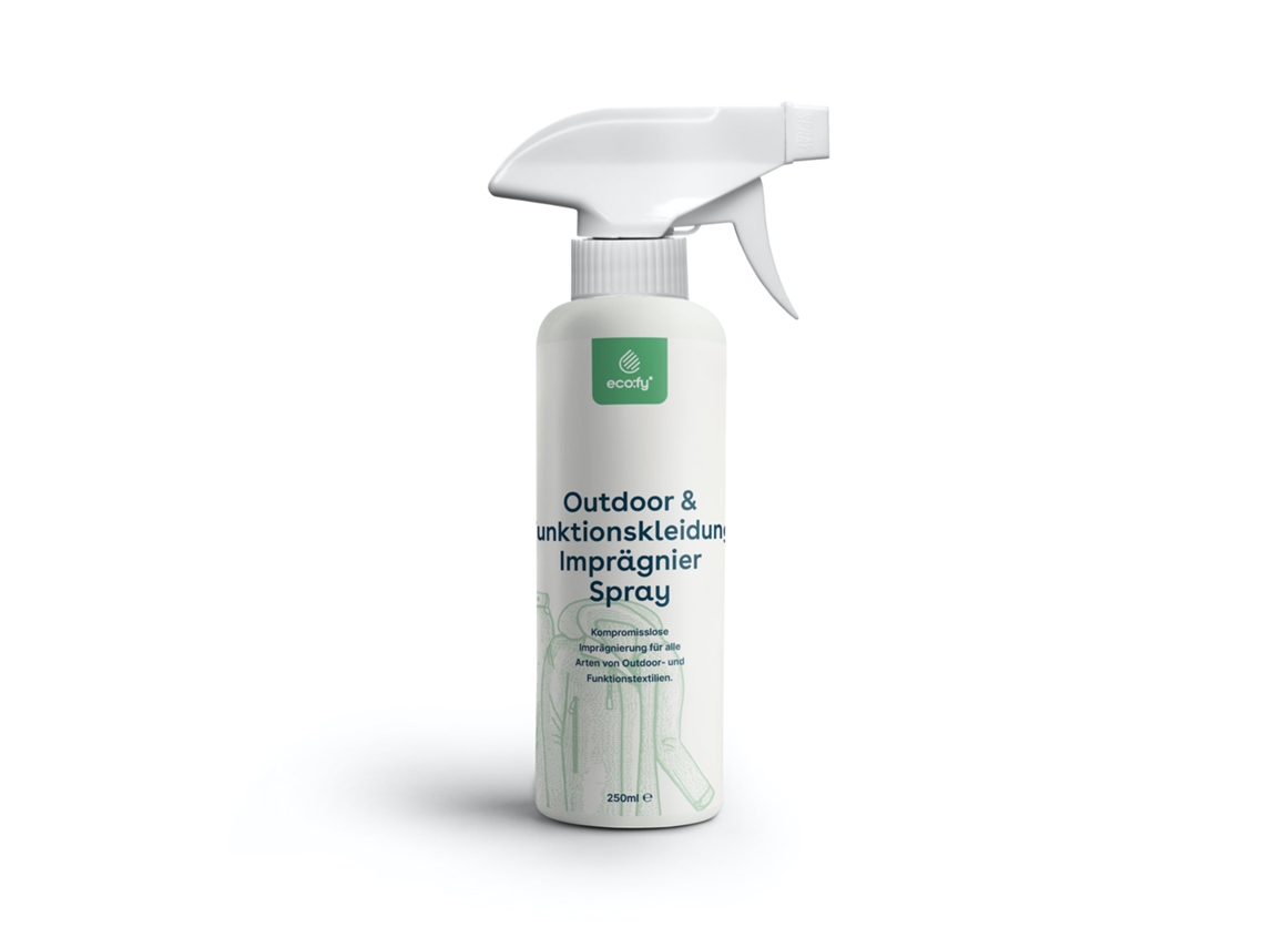 Spray Impermeabilizante para Têxteis ECO:FY  Proteção Contra As Intempéries Sem Pfc