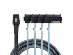 Cabo De Dados Para Disco Rígido De Servidor Mini Sas Sff 8087 Para 4 Sff 8482, 1 M Nostalgia88