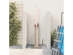 Vidaxl Chuveiro Externo 246 Cm Natural