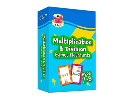 Livro Multiplication amp Division Games Flashcards for Ages 7-8 de CGP Books (Inglês)
