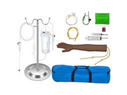 Kit De Prática De Braço Intravenoso Succebuy Para Flebotomia Em Pvc, Pele Escura Para Punção Venosa