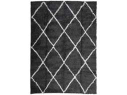 Tapete Shaggy Vidaxl Multicolor Polipropileno (200 X 280 Cm)