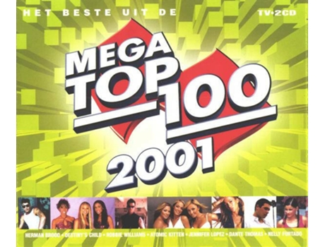 Cd Het Beste Uit De Mega Top 100 2001 Warner Strategic Marketing Benelux