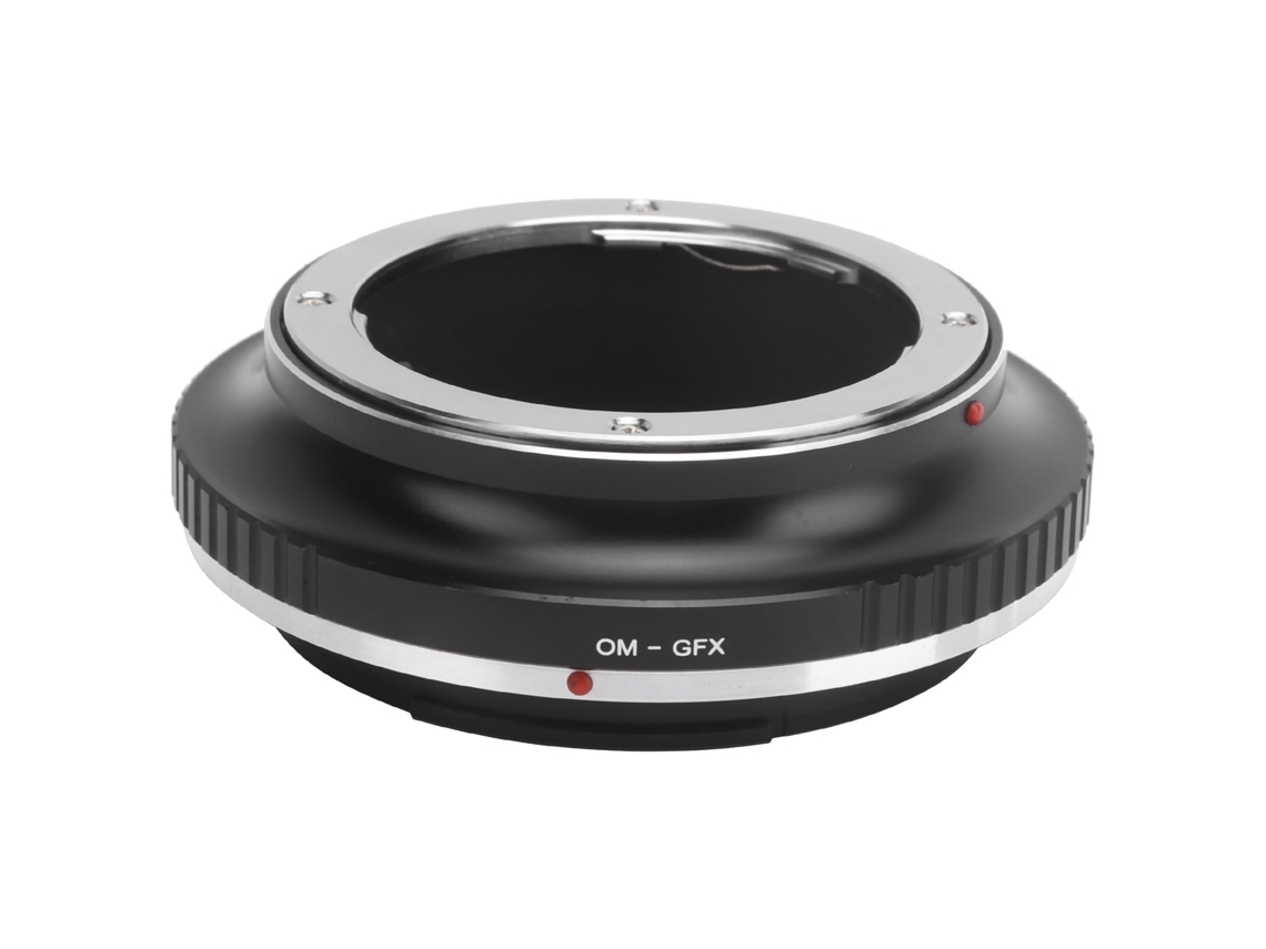 2026 adaptador de Lente Om para Gfx, Foco Manual, Alumínio, para Câmeras Fuji Gfx Mount