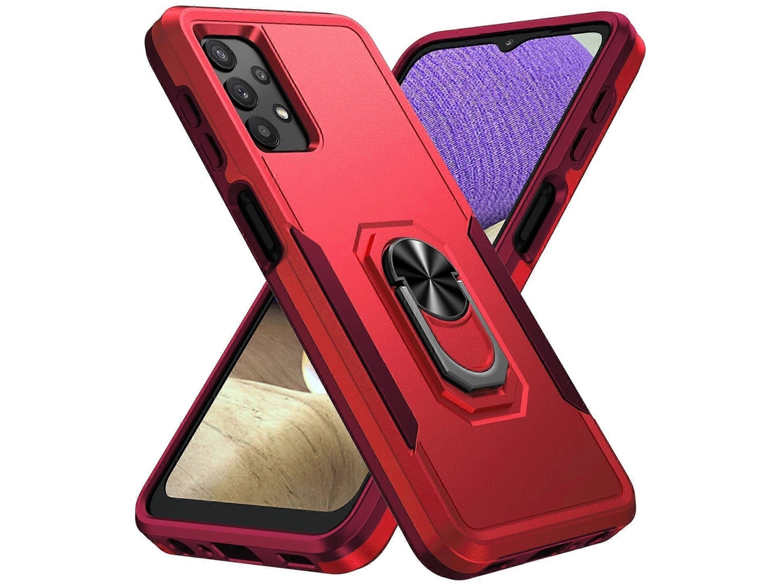 Para Samsung Galay A32 4g Pioneer Armor Pc Resistente Capa Tpu À Prova De Choque Com Suporte