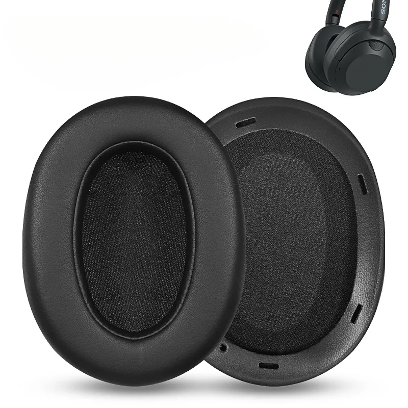 Almofadas para Sony WH ult900n CZHHMART (um Par) preto