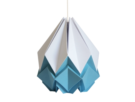 Candeeiro de teto HANAHI em Origami feito à mão em Papel