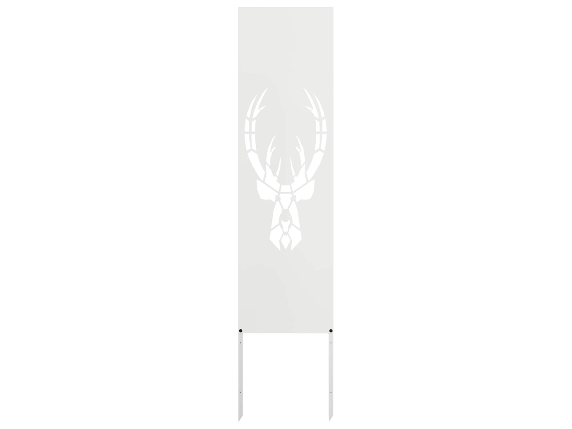 Maison Exclusive - Tela De Privacidade Para Jardim Branco 32 X 140 Cm