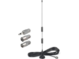 Antena De Rádio Fm Com Base Magnética Para Pioneer Onkyo Yamaha Marantz Sherwood Rádio Digital Hd Interno Wellngs Aquaforge