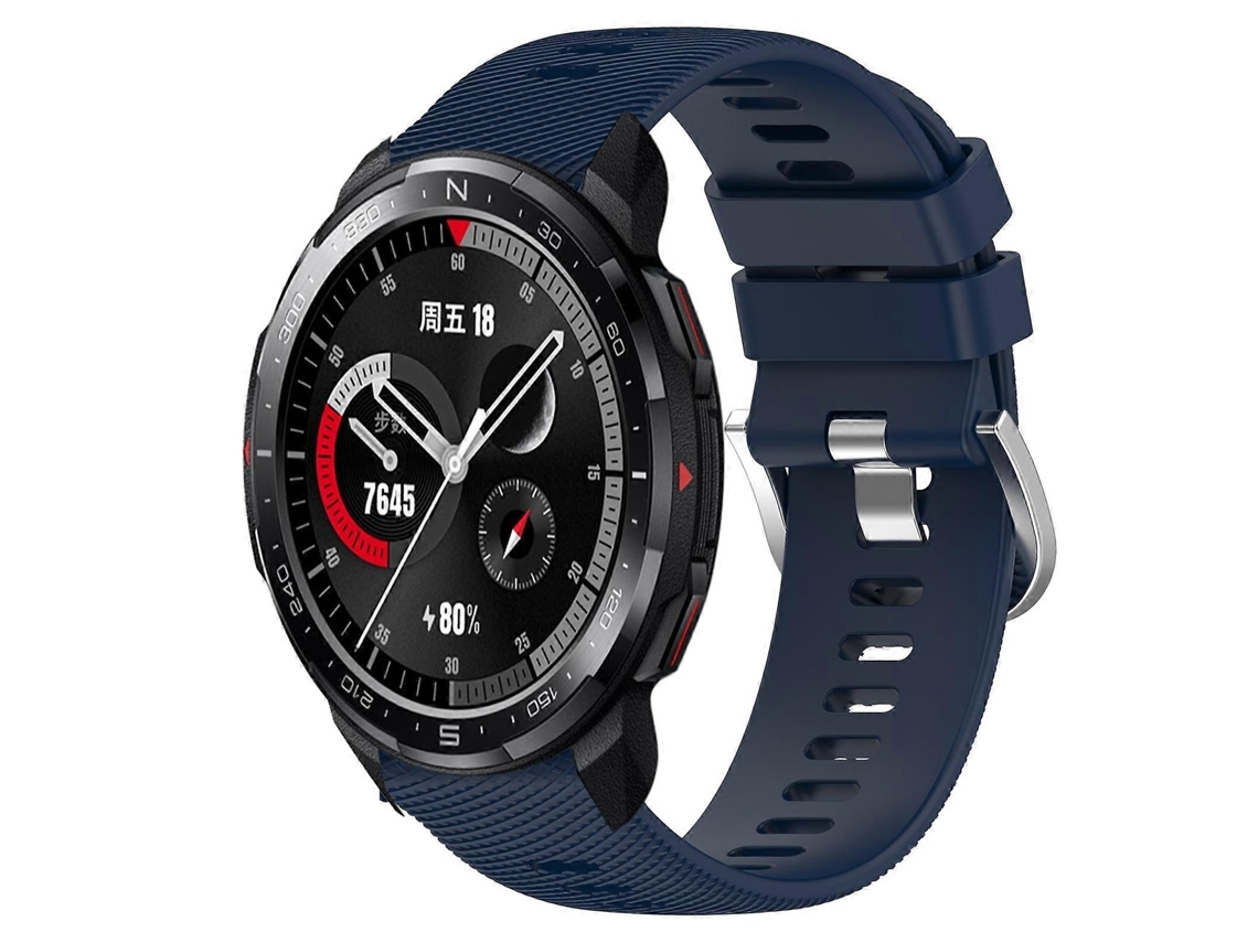 Pulseira De Silicone Macio De Cor Sólida Para For Honor Watch Gs Pro 22mm