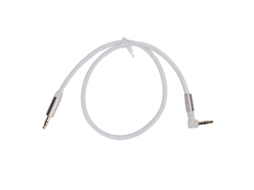 Aetheria cabo de Som 3.5mm Macho para Macho Ângulo Reto 90 Graus Dourado Estéreo 2m
