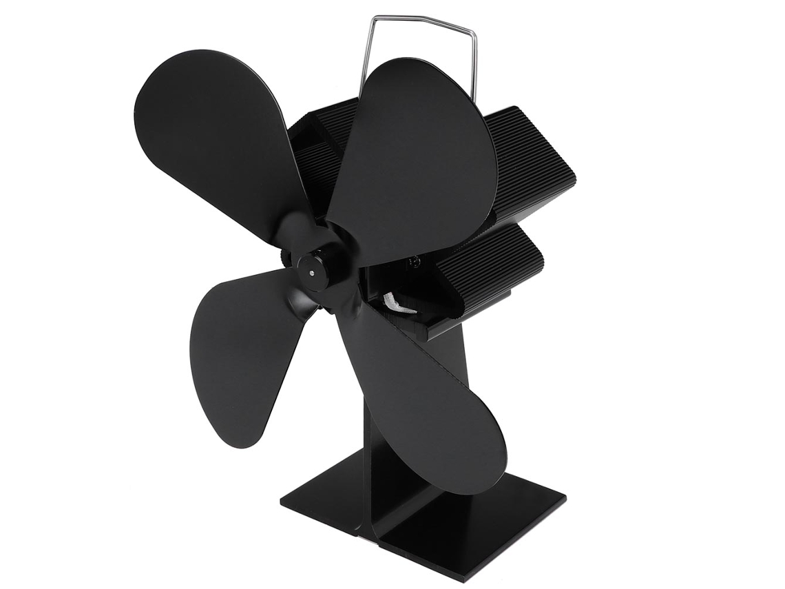 Ventilador de Calor Estufa Ecológico 4 Lâminas