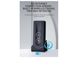 Interfone Sem Fio com Destravamento, Interfone Bidirecional 433mhz a Brilvibera wer