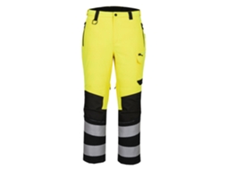 Pantalão De Trabalho Alta Visibilidade Expedition Ev4 | Térmico Impermeável Amarillo/negro / S