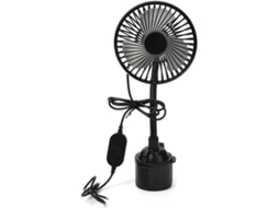 Ventilador Usb Para Carro – 3 Velocidades Ajustáveis, 5v Portátil