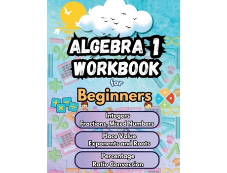 Livro Summer Math Algebra 1 Workbook for Beginners Bridge Building Activities Essential Skills Practice Worksheets de Summer Bridge Building (Inglês)