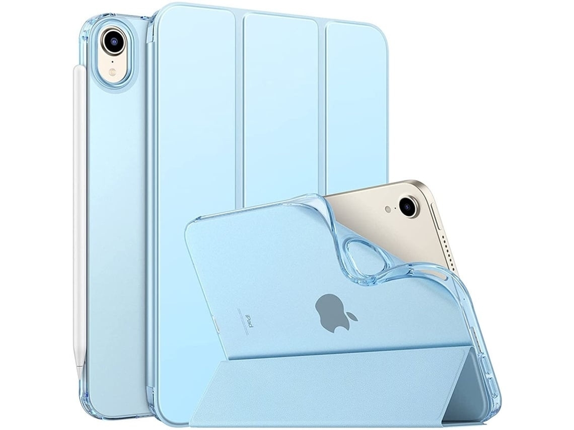 Capa Para Tablet Ipad 9ª 2021/ipad 8ª 2020/ipad 7ª 2019 (10,2 Polegadas) Cor Azul Elysve