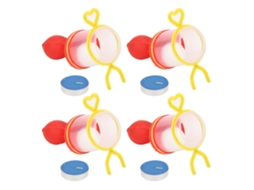 Kit De Brinquedo De Canhão De Ar Diy Para Crianças Estudantes Experimentos Científicos Física Educativo