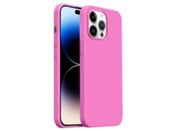 Capa De Silicone Líquido Ultra Fina Para Iphone 14 Pro - Cobertura Total - Magsafe