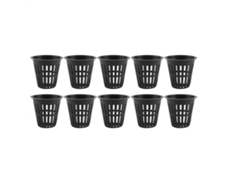 10pcs Cesta de Hidroponia, Plástico, Preto S/MARCA