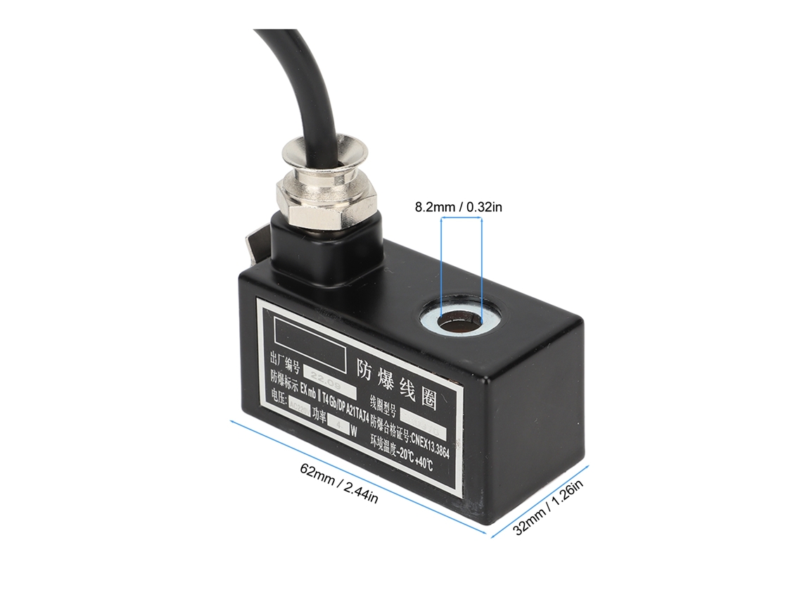 Bobina De Válvula Solenóide Explosão-prova Alta Condutividade Ct4 Para 4v310 4v210 Ac220v 4w