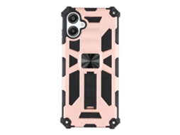 Capa Tkdaddy Para Samsung Galaxy A07 4g Com Suporte E Proteção Contra Quedas, Pc Capa Traseira De Tpu, Ouro Rosa