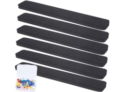Conjunto De 1 Tira Autoadesiva Feltro Decorativa Para Quadro Avisos,