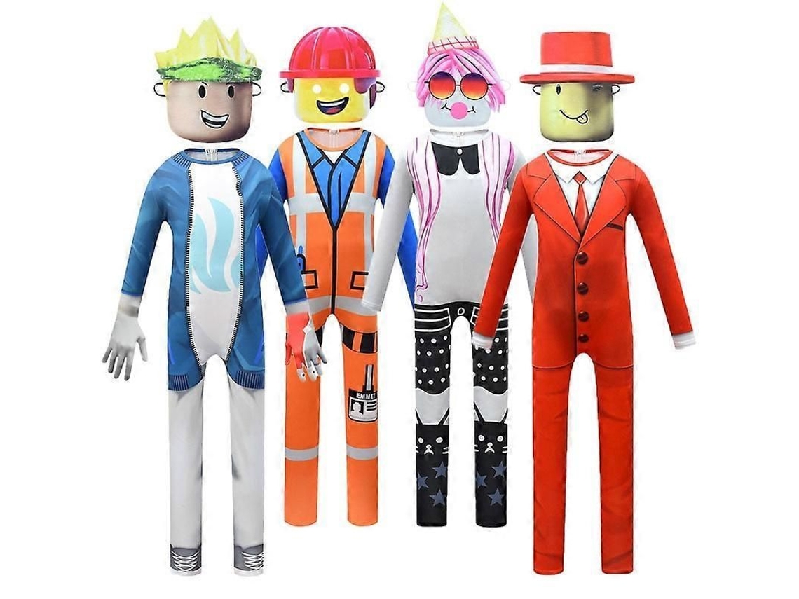 2026 conjunto de Macacão e Máscara de Anime Roblox para Meninos, Traje de Halloween, Aniversário, 3 9 Anos