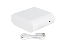 Impressora de bolso portátil Slowmoose Mini 200 dpi branca 9,8 x 8,5 x 3,7 cm Tipo C 5 V/1 A