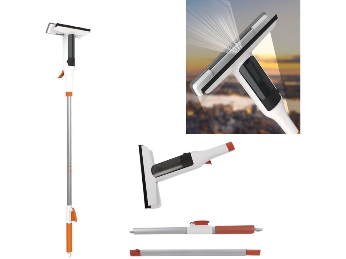 Kit De Limpeza De Janelas 3 Em 1, Borrife, Lave E Raspe, Para Janelas Grandes, Box De Chuveiro E Vidros Auto