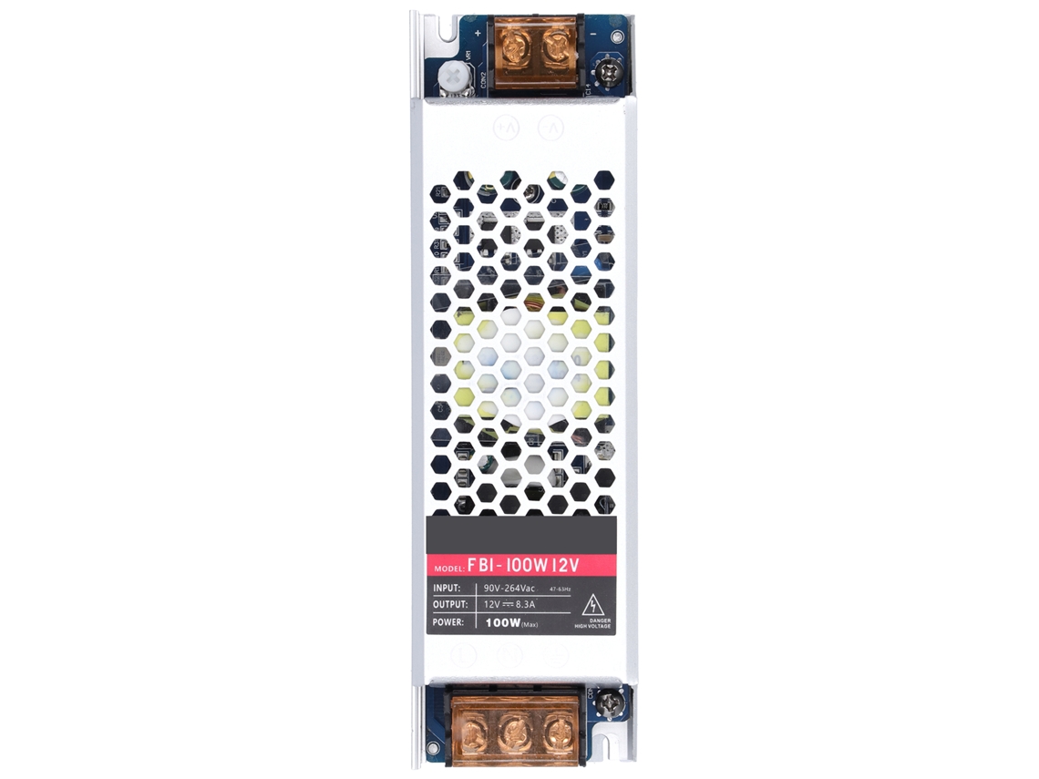 Yuru fonte de Alimentação Comutada Led 100w Driver Adaptador Ac90 264v Dc12v Ip68