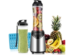 Lurelia Liquidificador Portátil Recarregável Usb, 500 Ml, Sem Bpa, Prata