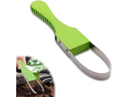 Raspador de Jardim em Aço Inoxidável, Capinador Manual, Ferramenta de Capina em Aço, para Ervas Daninhas AQUAFORGE