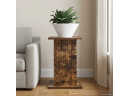 Vidaxl Suporte Para Plantas Carvalho Fumado 30,5 X 30 X 43 Cm