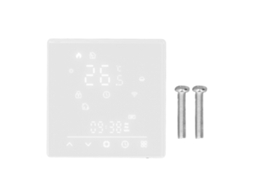 Termostato Inteligente Interruptor de Controle de Temperatura para Aquecimento Elétrico Residencial 16a 95 240v Ca Branco S/MARCA
