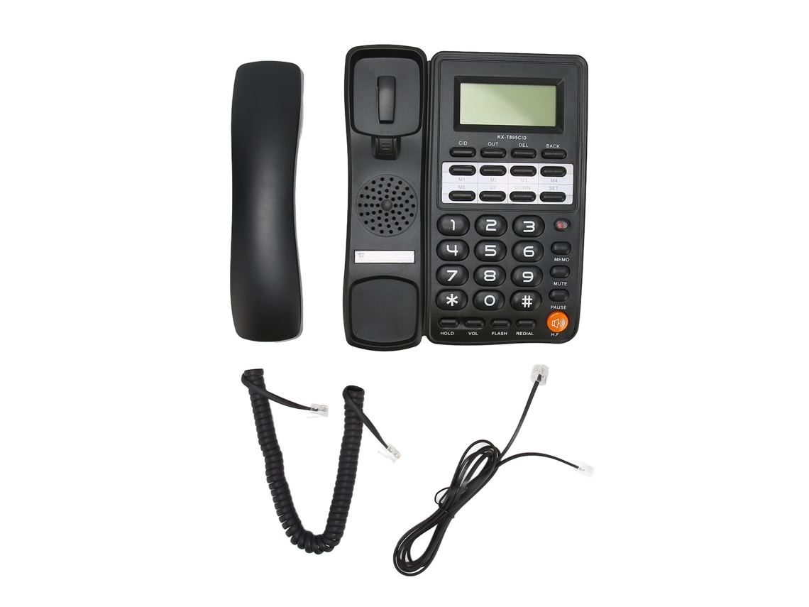 Telefone Mali Fixo com Botões Grandes, Casa, Escritório, Hotel