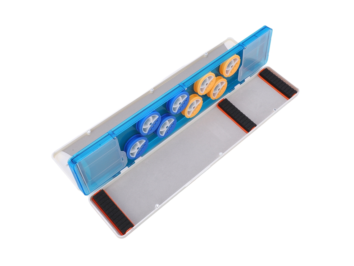 Caixa de Pesca AQUAFORGE com Bóia, Suporte, Linha, Organizadora