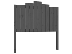Cabeceira 106x4x110 Cm Pinho Maciço Cinzento MAISON EXCLUSIVE