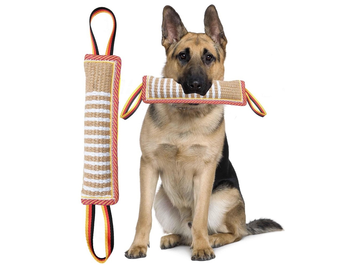 Brinquedo de Treinamento para Cães, Resistentes.para Cabo de Guerra Filhotes Aliviar Denção Digitallab 2pc