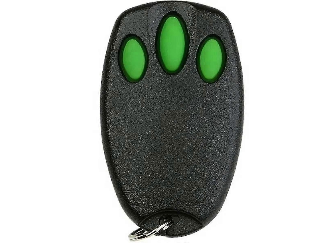 Controle Remoto Universal para Porta 433.92mhz Compatível com a Austrália + Controle Remoto para Porta de Garagem com Botão Verde TAISHENGDA