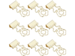 Conjunto De 100 Clipes Papel Vazados Em Metal Dourado, Com Forte Poder De Fixação, Ideais Uso Em Material De