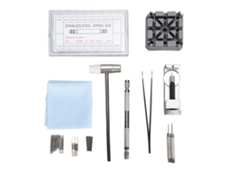 Kit de Ferramentas para Remoção e Ajuste de Pulseira de Relógio com 98 Peças e Pontas Extras