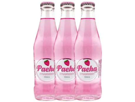 Refrigerante ESPADAFOR Pachasin Strawberry Tónica (0.2 L - 3 unidades)