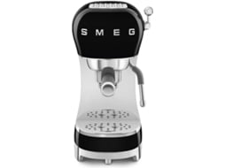 Máquina de Café Manual SMEG ECF02BLEU (15 BAR - PRETO - Café moído e pastilhas)