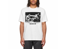 Rockinstone Rocky Movie Balboa V Lang Bill White Adult T-shirt Size:m