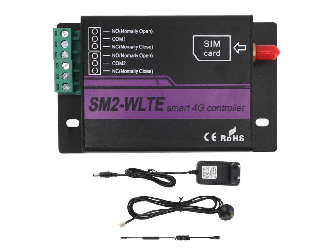 Interruptor de Relé 4G com SMS, Controle Remoto, Alerta, Temperatura, Umidade, Falha Elétrica